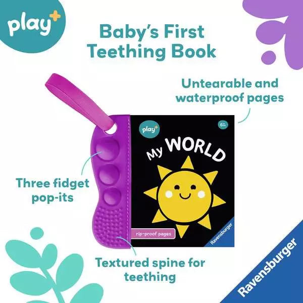 Ravensburger Play+ Flip & Pop My World – Interactive Pop-Up Board Book for Babies (Ages 0+)