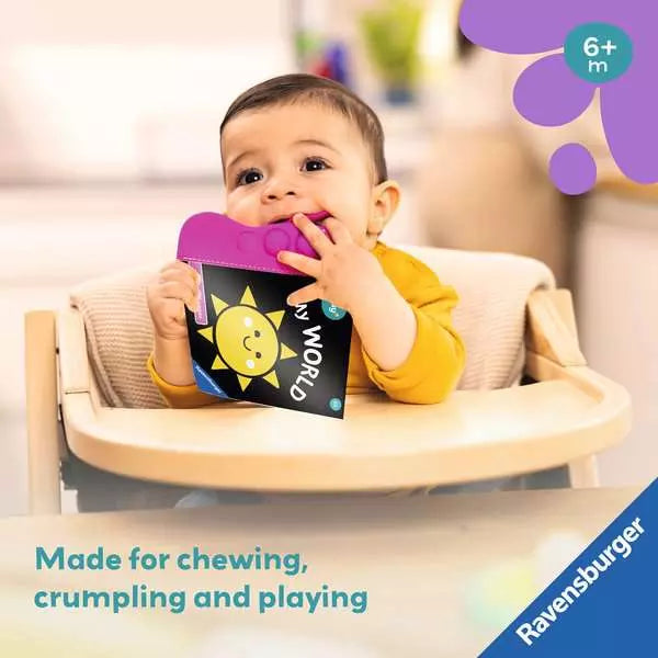Ravensburger Play+ Flip & Pop My World – Interactive Pop-Up Board Book for Babies (Ages 0+)