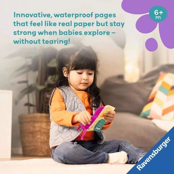 Ravensburger Play+ Flip & Pop My World – Interactive Pop-Up Board Book for Babies (Ages 0+)