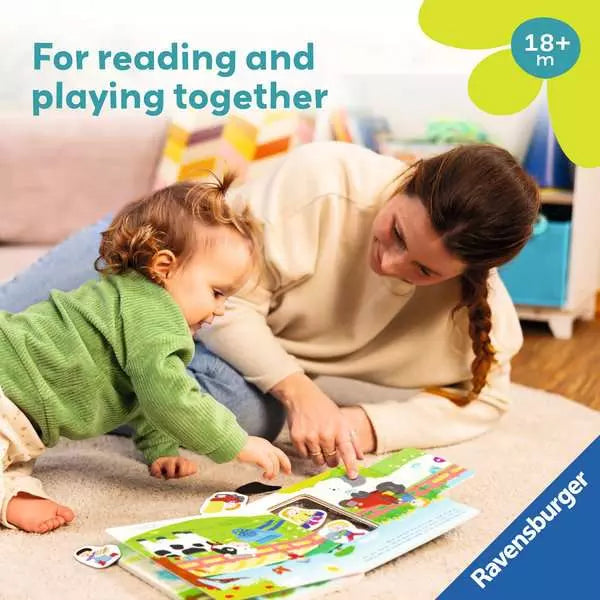 Ravensburger My First Magnetic Book – Match & Learn Numbers Toddler Counting Activity Book (Ages 18m+)