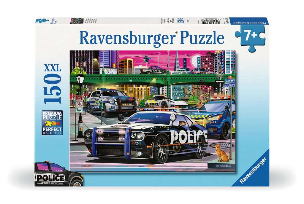 Ravensburger Police on Patrol 150 pc Puzzle