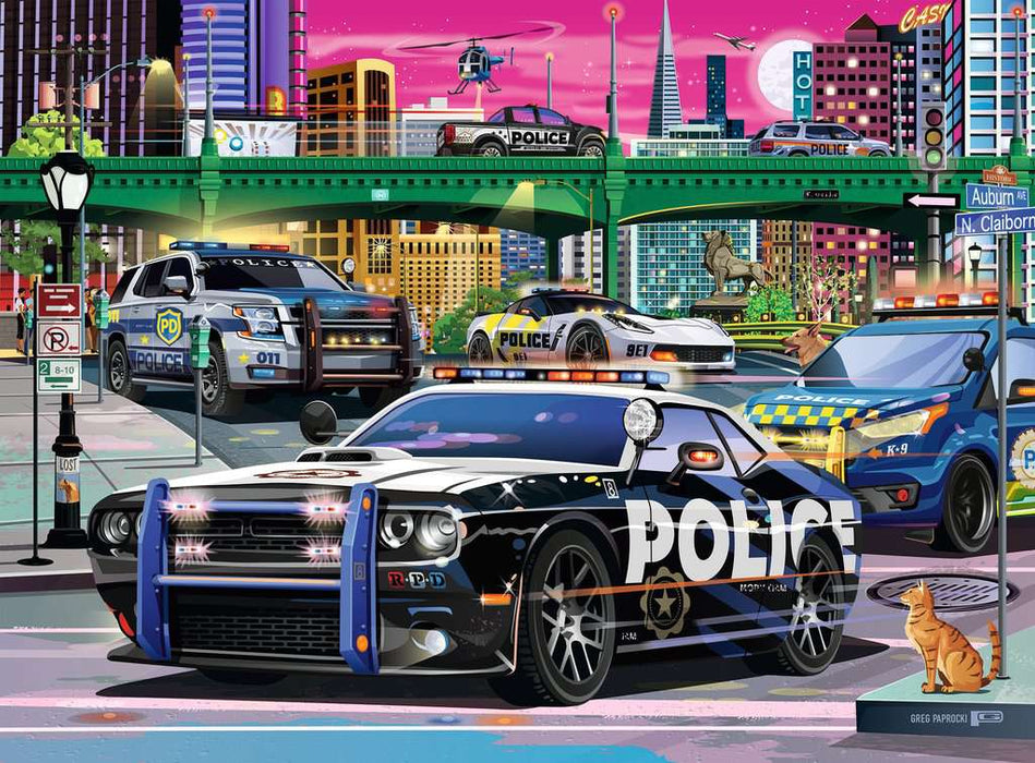 Ravensburger Police on Patrol 150 pc Puzzle