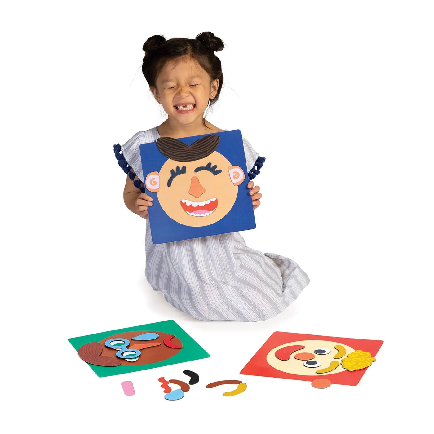 Manhattan Toy Making Faces 34-Piece Magnetic Face-Building Set – Creative Learning Toy