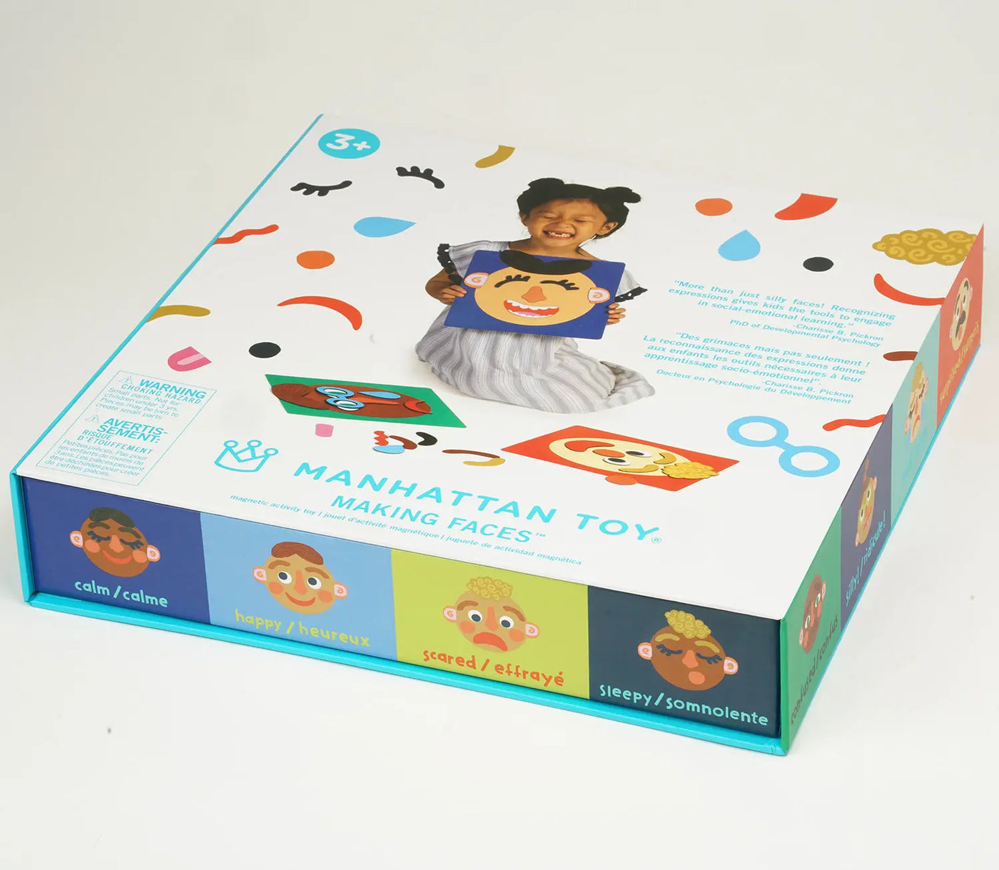 Manhattan Toy Making Faces 34-Piece Magnetic Face-Building Set – Creative Learning Toy