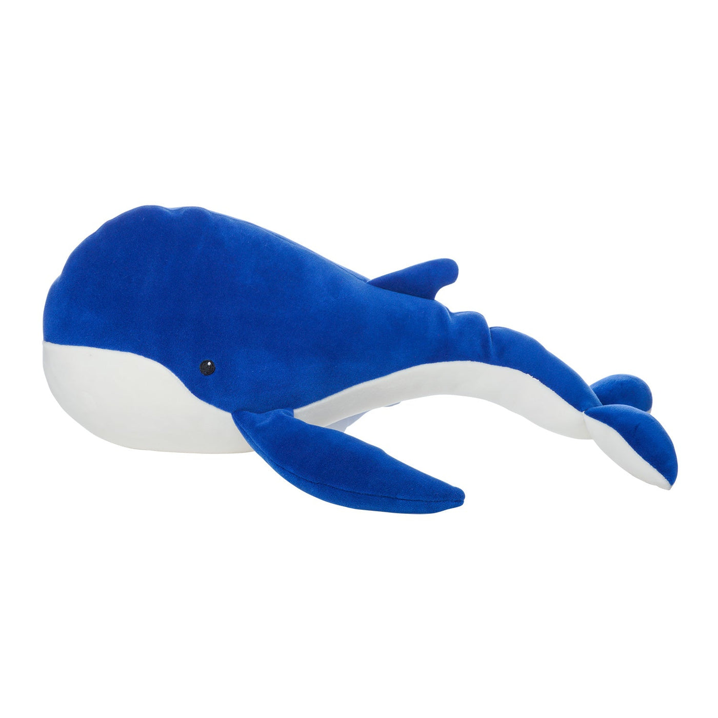 Manhattan Toy Wistful Whale Velveteen Whale 16" – Ultra-Soft Stuffed Ocean Plush
