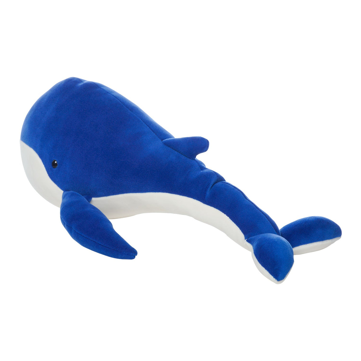 Manhattan Toy Wistful Whale Velveteen Whale 16" – Ultra-Soft Stuffed Ocean Plush