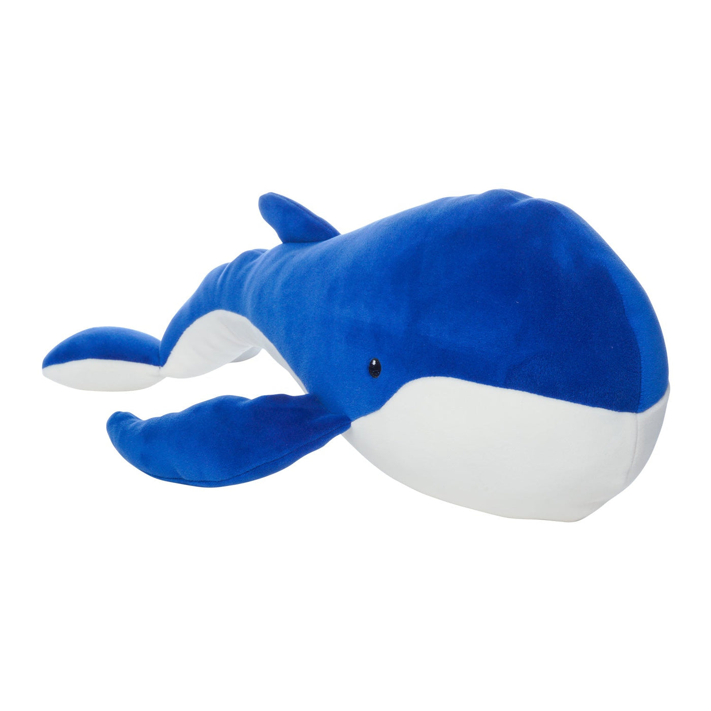 Manhattan Toy Wistful Whale Velveteen Whale 16" – Ultra-Soft Stuffed Ocean Plush