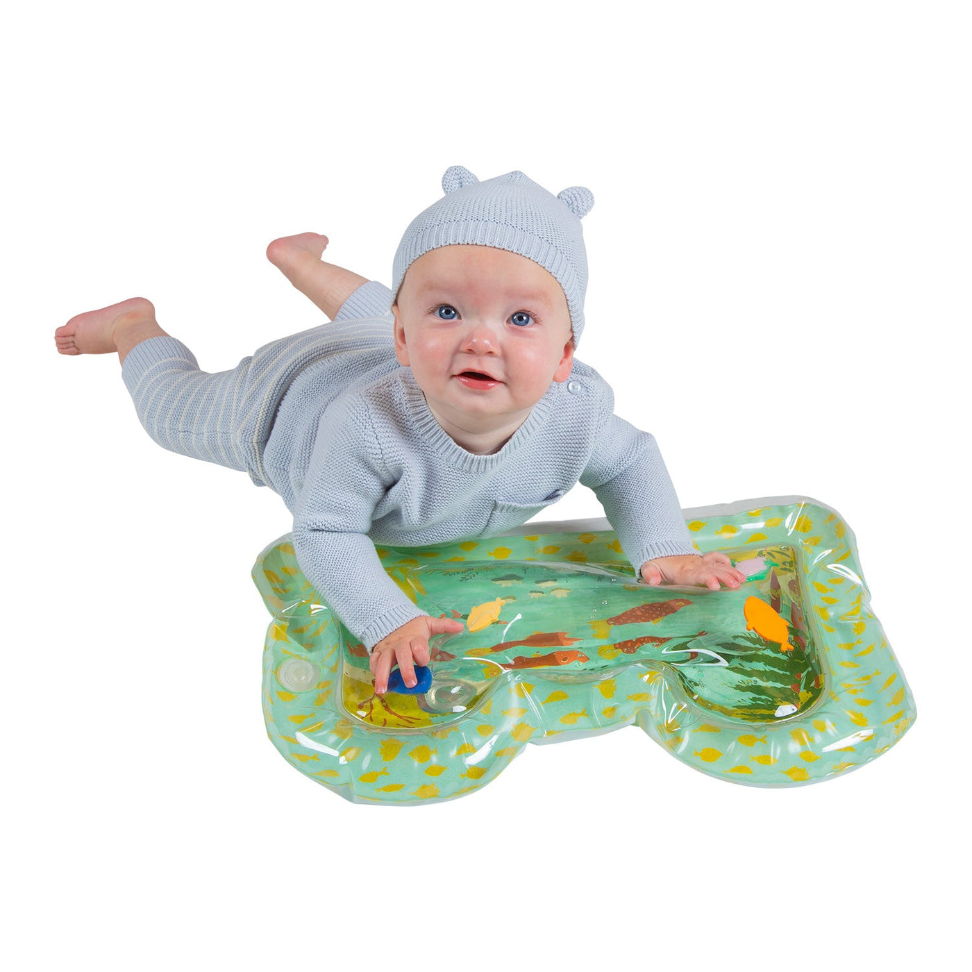 Manhattan Toy Riverbend Sensory Water Play Mat – Tummy Time Toy for Babies