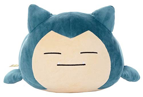 Pokémon Snorlax Mocchi-Mocchi Premium Squish Plush – 8 Inches (Ages 3+)