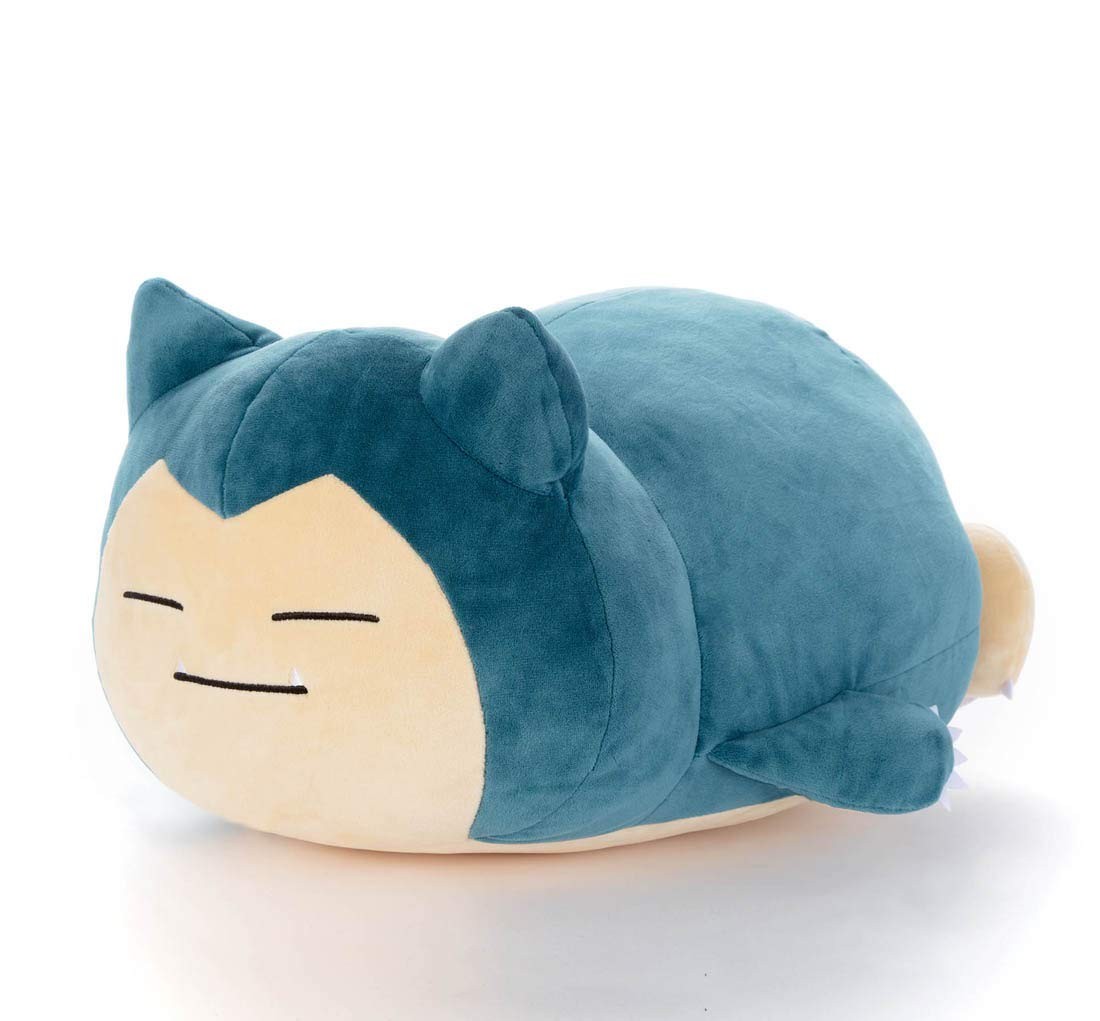 Pokémon Snorlax Mocchi-Mocchi Premium Squish Plush – 8 Inches (Ages 3+)