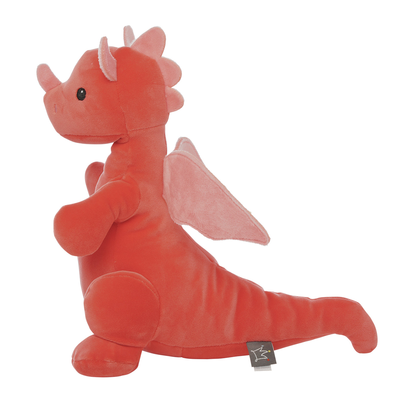 Manhattan Toy Brightfuls Dragon Salsa – Red Soft Stuffed Dragon Plush