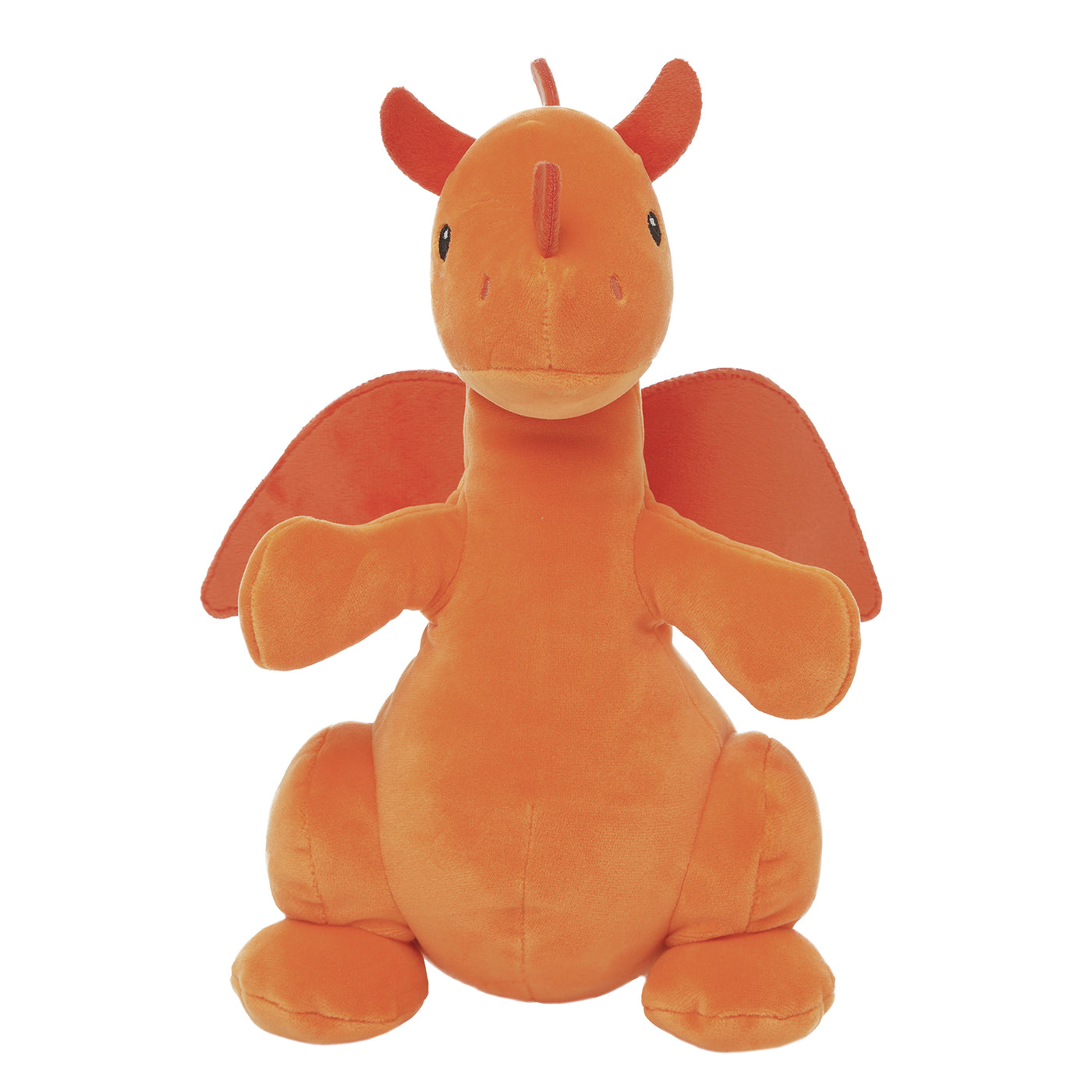Manhattan Toy Brightfuls Dragon Citrus – Orange Soft Stuffed Dragon Plush