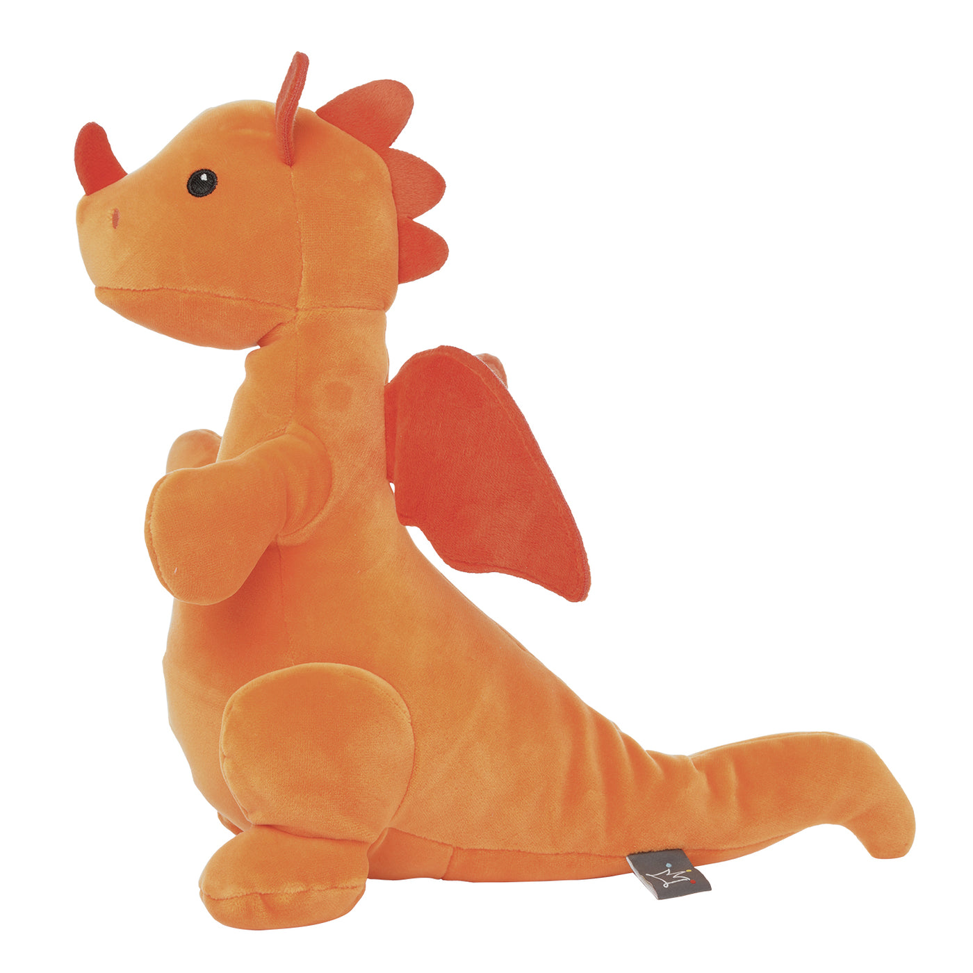 Manhattan Toy Brightfuls Dragon Citrus – Orange Soft Stuffed Dragon Plush