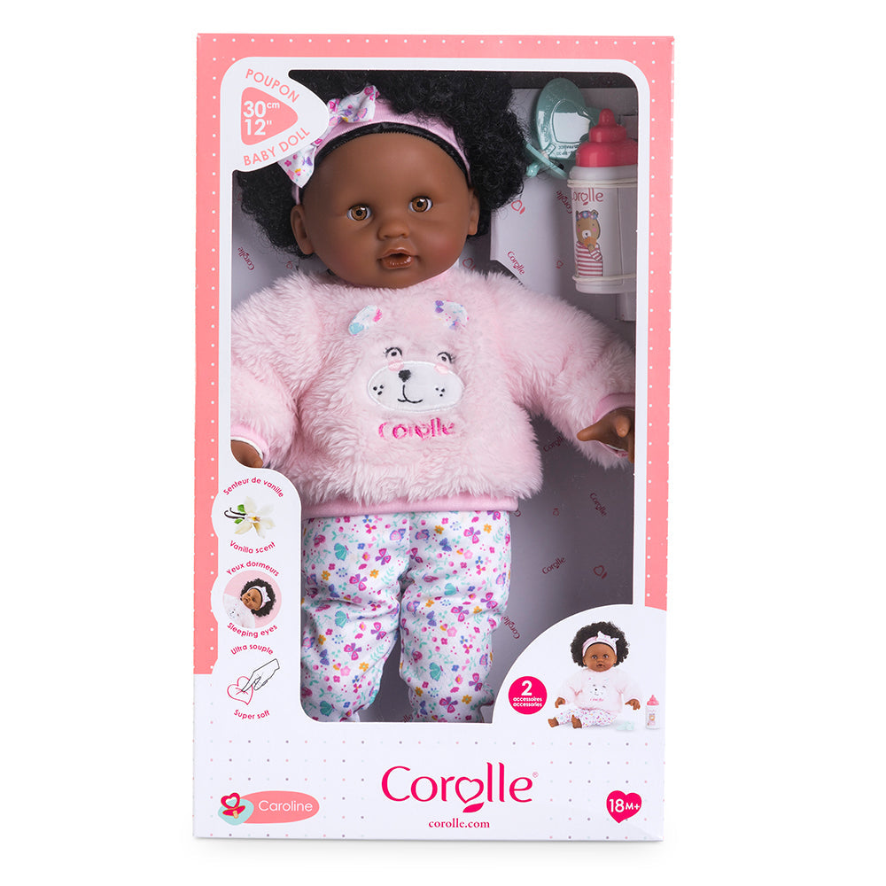 Corolle Caroline 12" Baby Doll with Hair