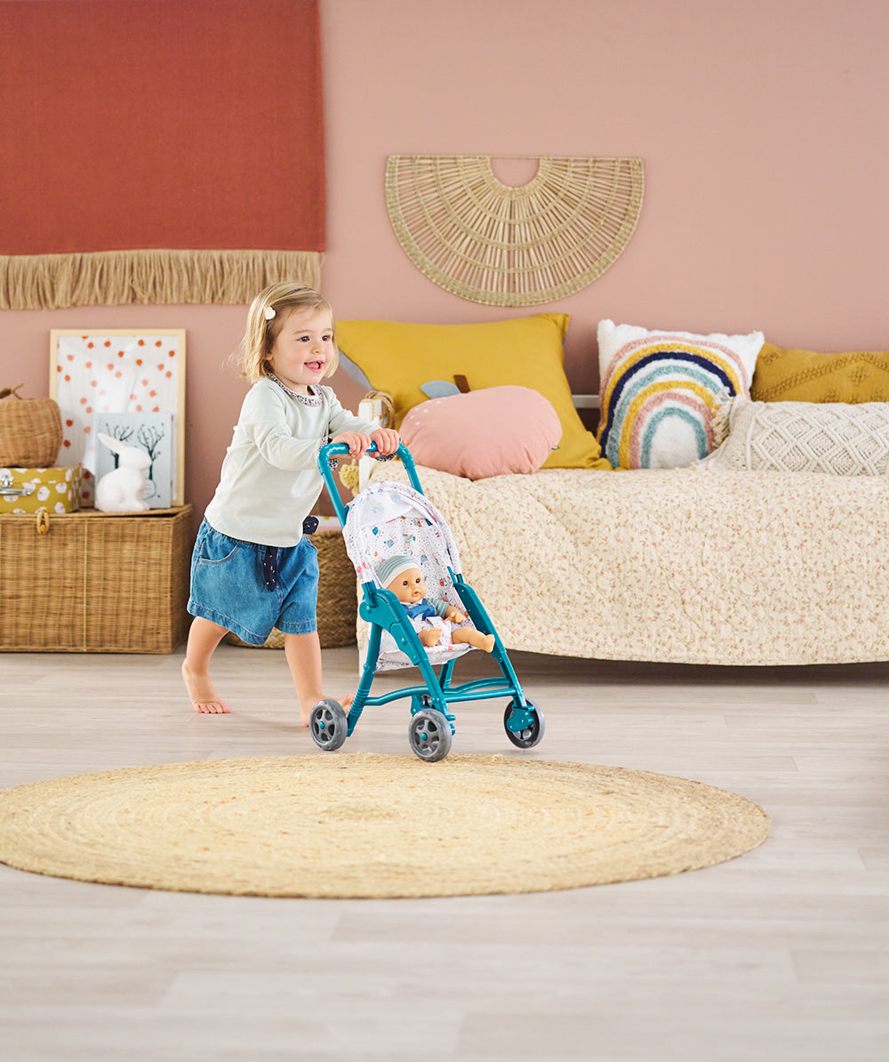 Corolle 12" Baby Doll Stroller Bears