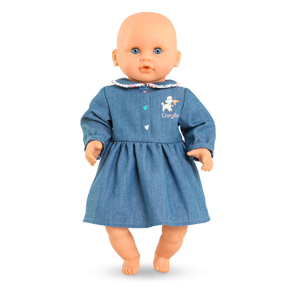 Corolle 12" Doll Weekend in Paris Denim Dress