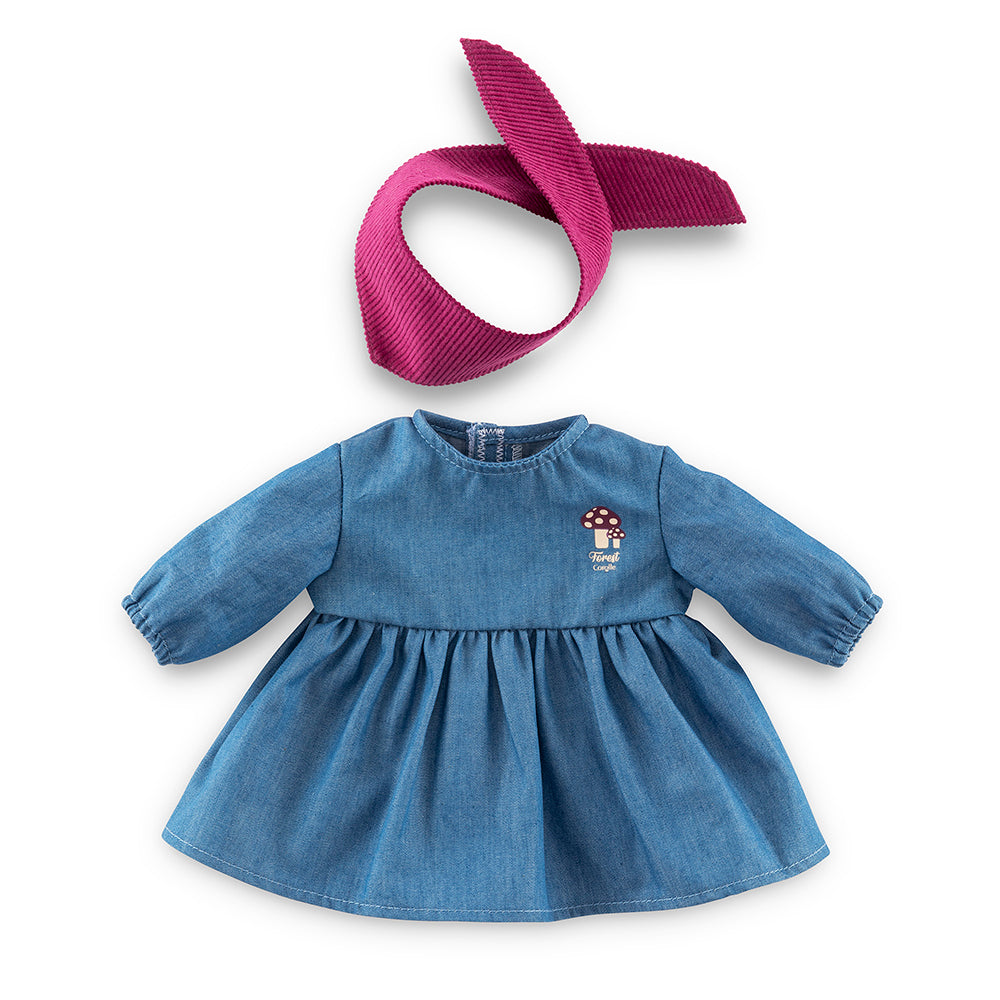 Corolle 12" Doll Little Explorer Jeans Scarf