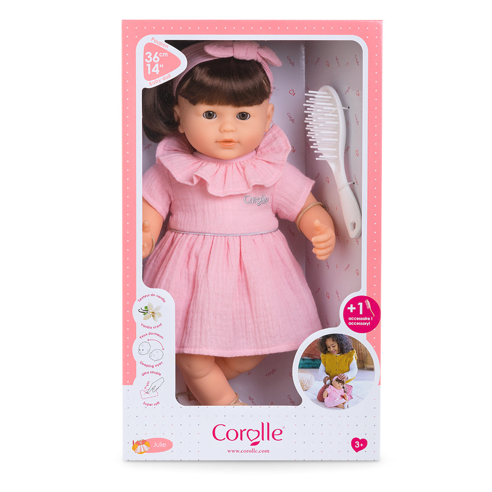 Corolle Mon Grand Poupon Julie 14" Doll with Hair