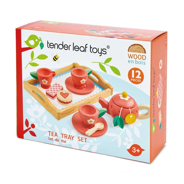 Tender Leaf Tea Tray Set