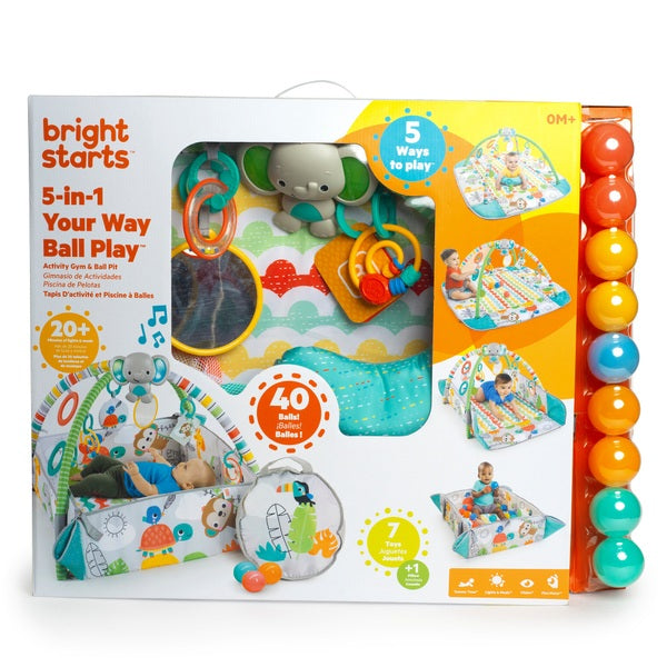 Play Mat Bright Starts Elephant Gym Bright Starts 5-in-1 Your Way