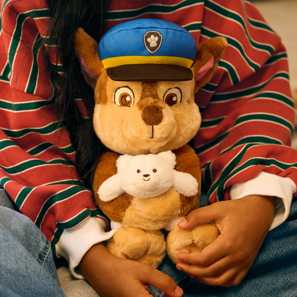 GUND Paw Patrol - Snuggle Up Chase Plush 9"