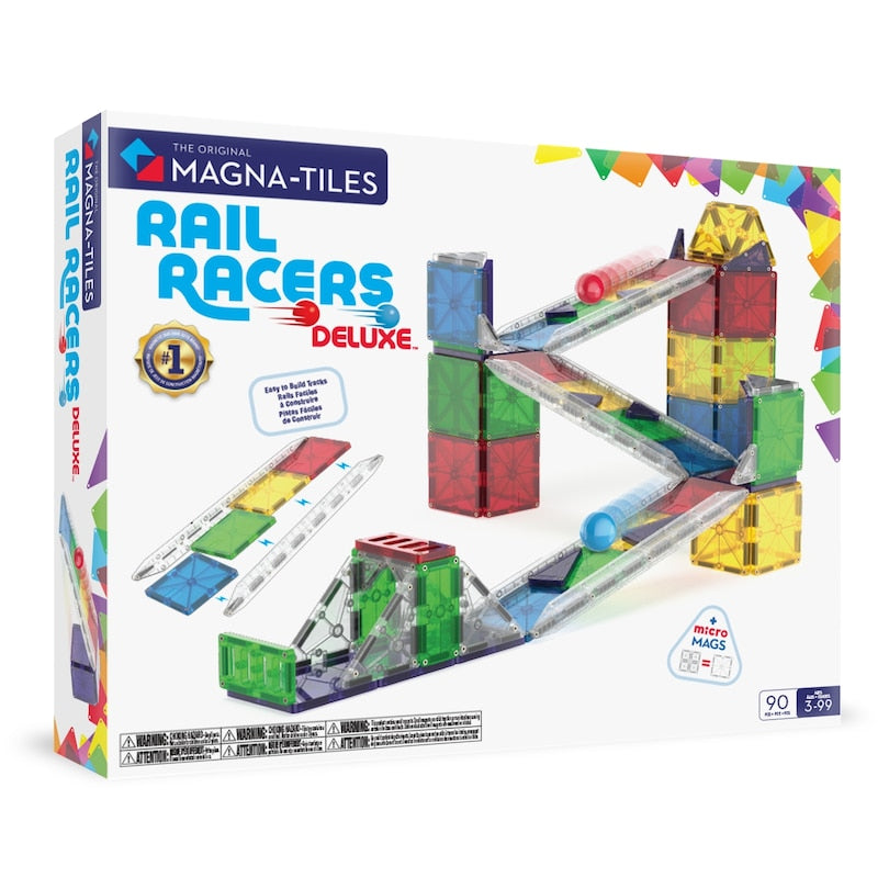 MAGNA-TILES Rail Racers Deluxe