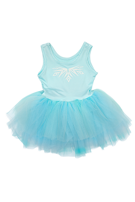 Great Pretenders Elsa Ballet Tutu Dress, Lt Blue, Size 3-4