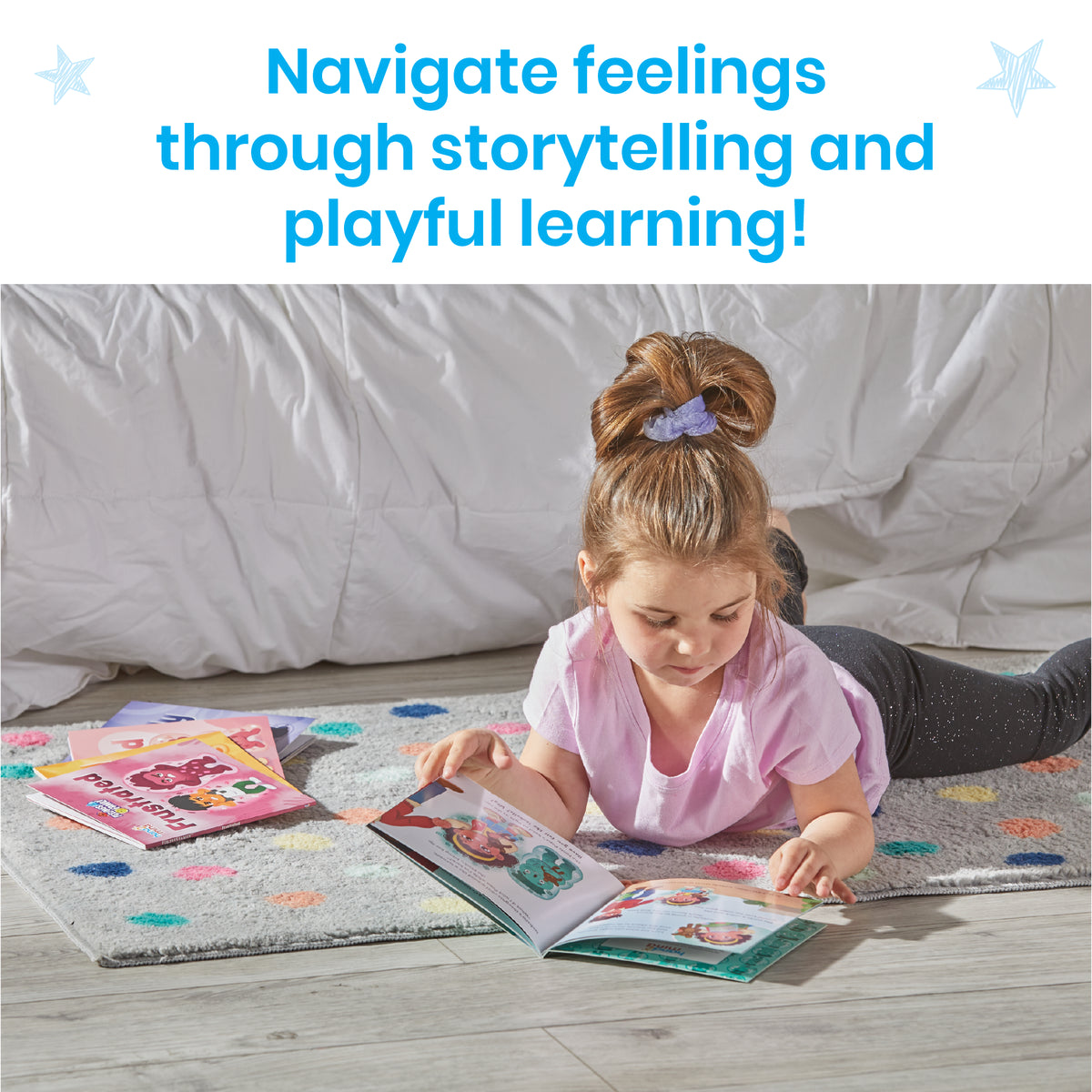 Hand 2 Mind Feelings Family Book Set - Loved, Excited, Frustrated, Nervous and Lonely