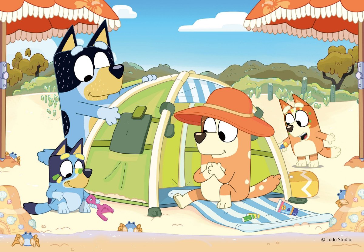 Bluey at the Beach 35 pc Puzzle