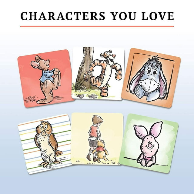 Ravensburger Winnie the Pooh Matching Game – Classic Disney Kids Card Game (Ages 3+)