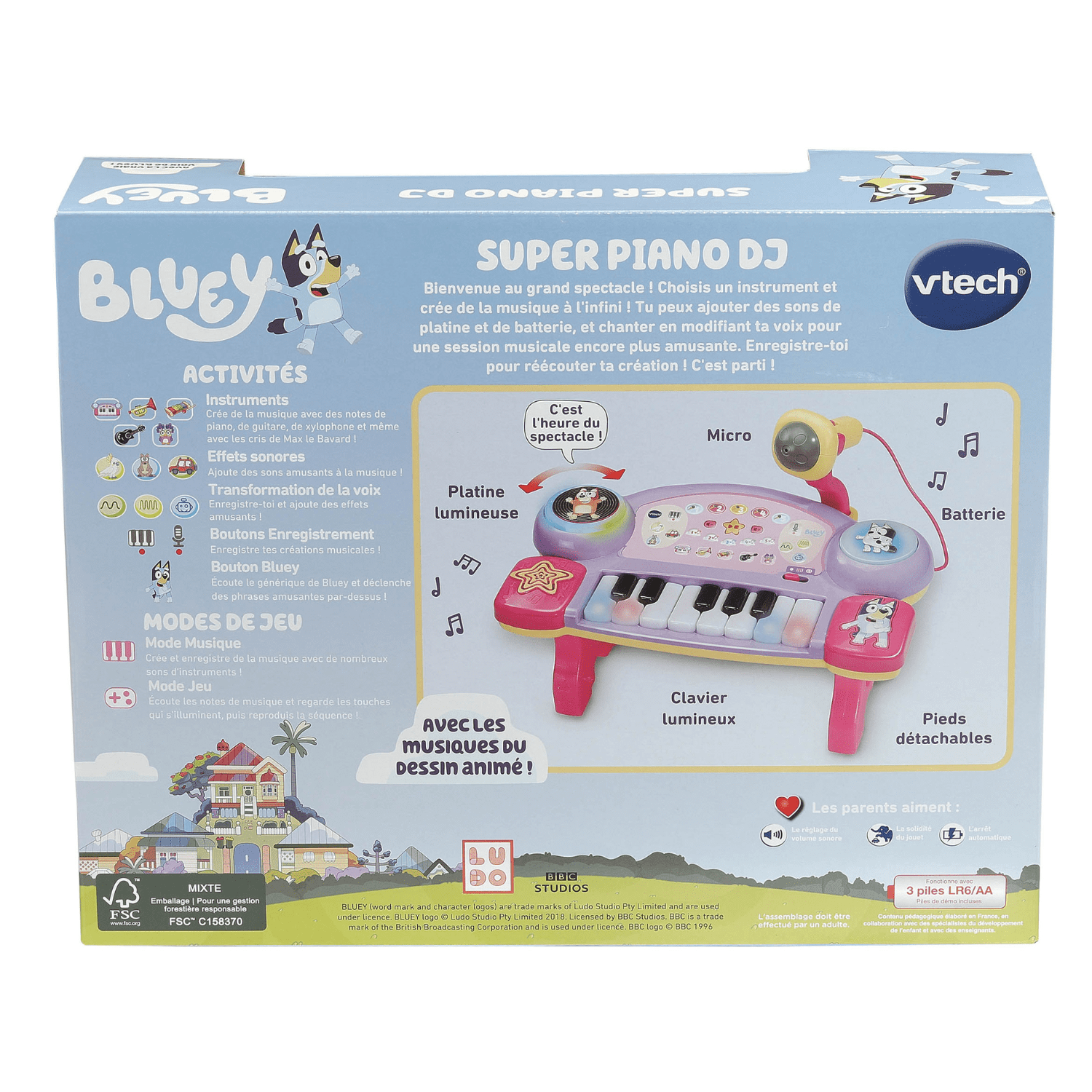 VTech® Bluey Sing-Along Keyboard