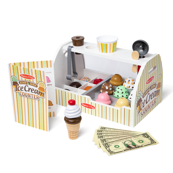 Melissa & Doug Scoop & Serve Ice Cream Counter