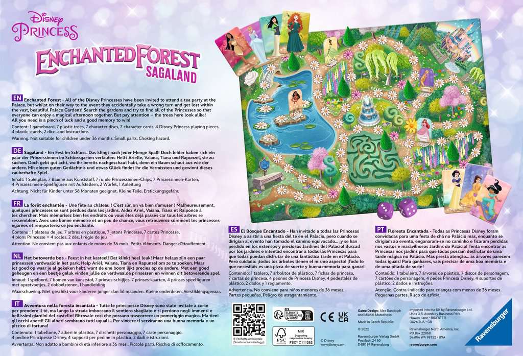ThinkFun Disney Princess Enchanted Forest Sagaland