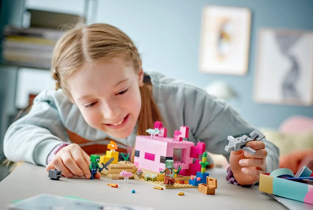 Lego Minecraft The Axolotl House (21247)