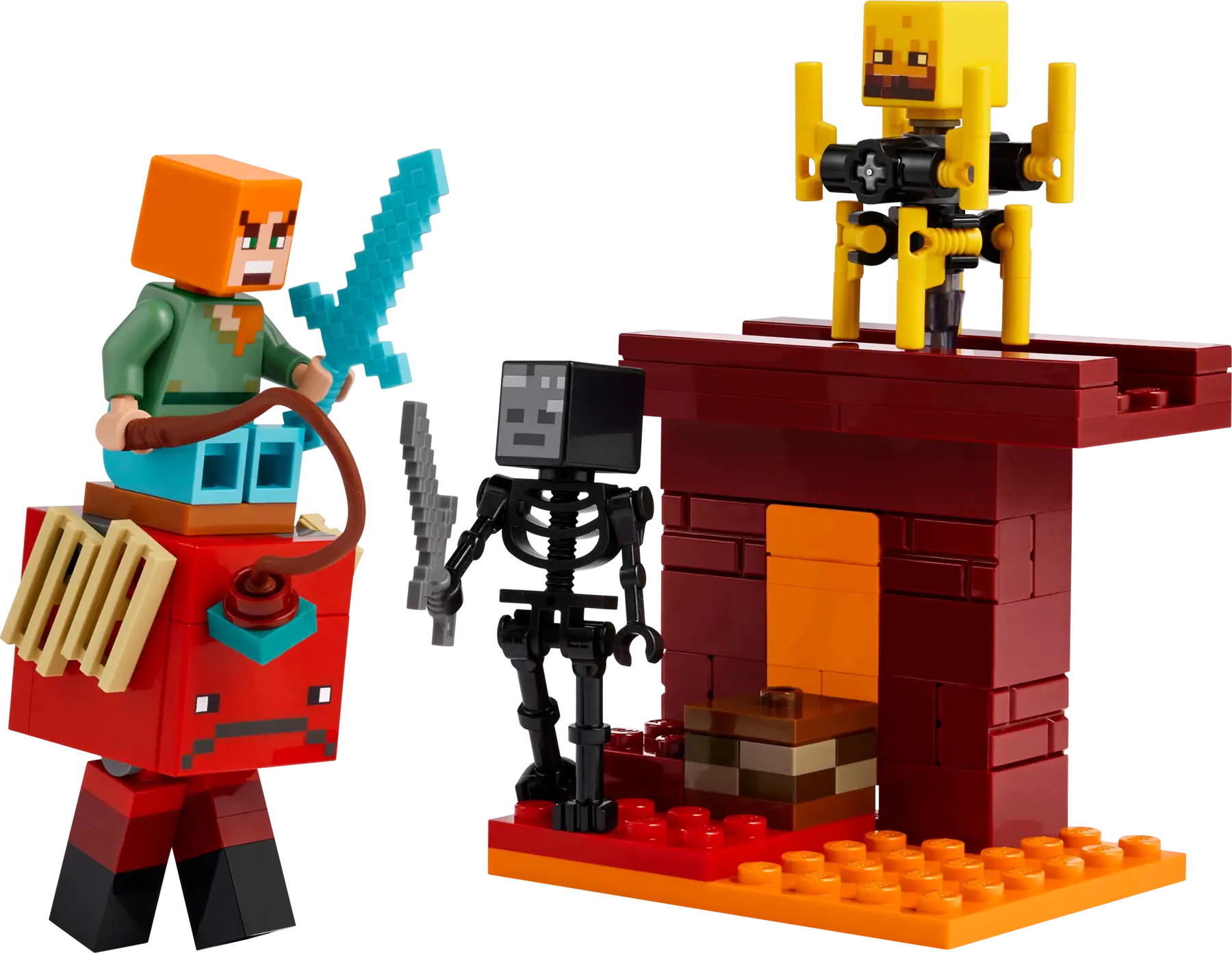 Lego The Nether Lava Battle (21266)