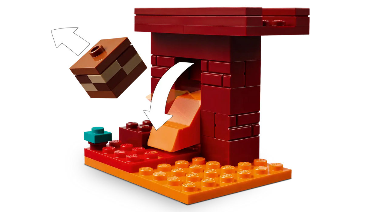 Lego The Nether Lava Battle (21266)