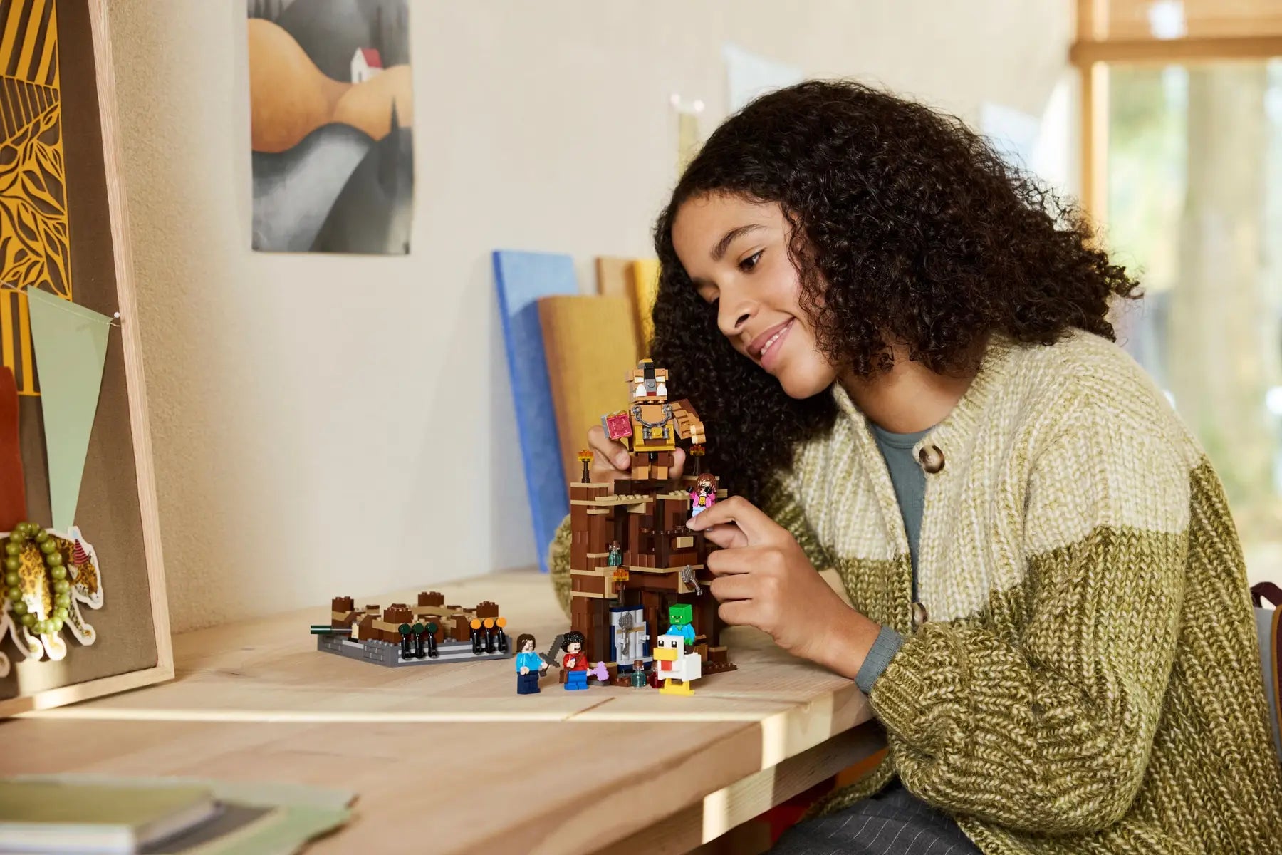 Lego Minecraft Woodland Mansion Fighting Ring (21272)