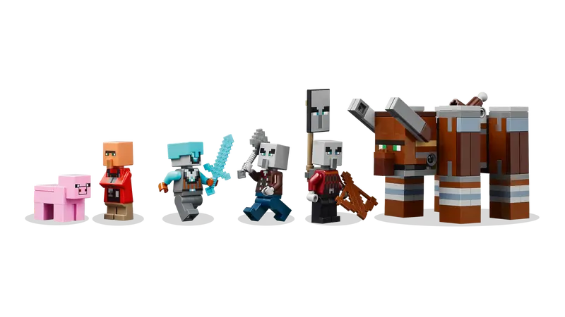 Lego The Pillager Outpost and Ravager (21278)