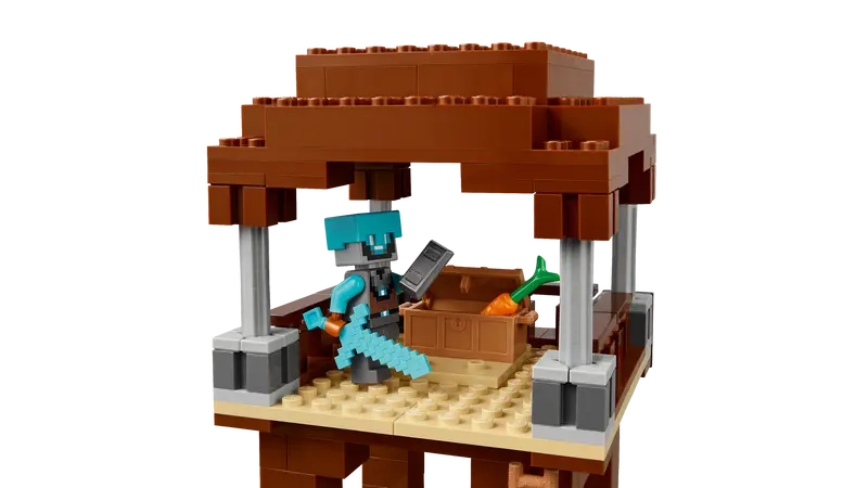 Lego The Pillager Outpost and Ravager (21278)