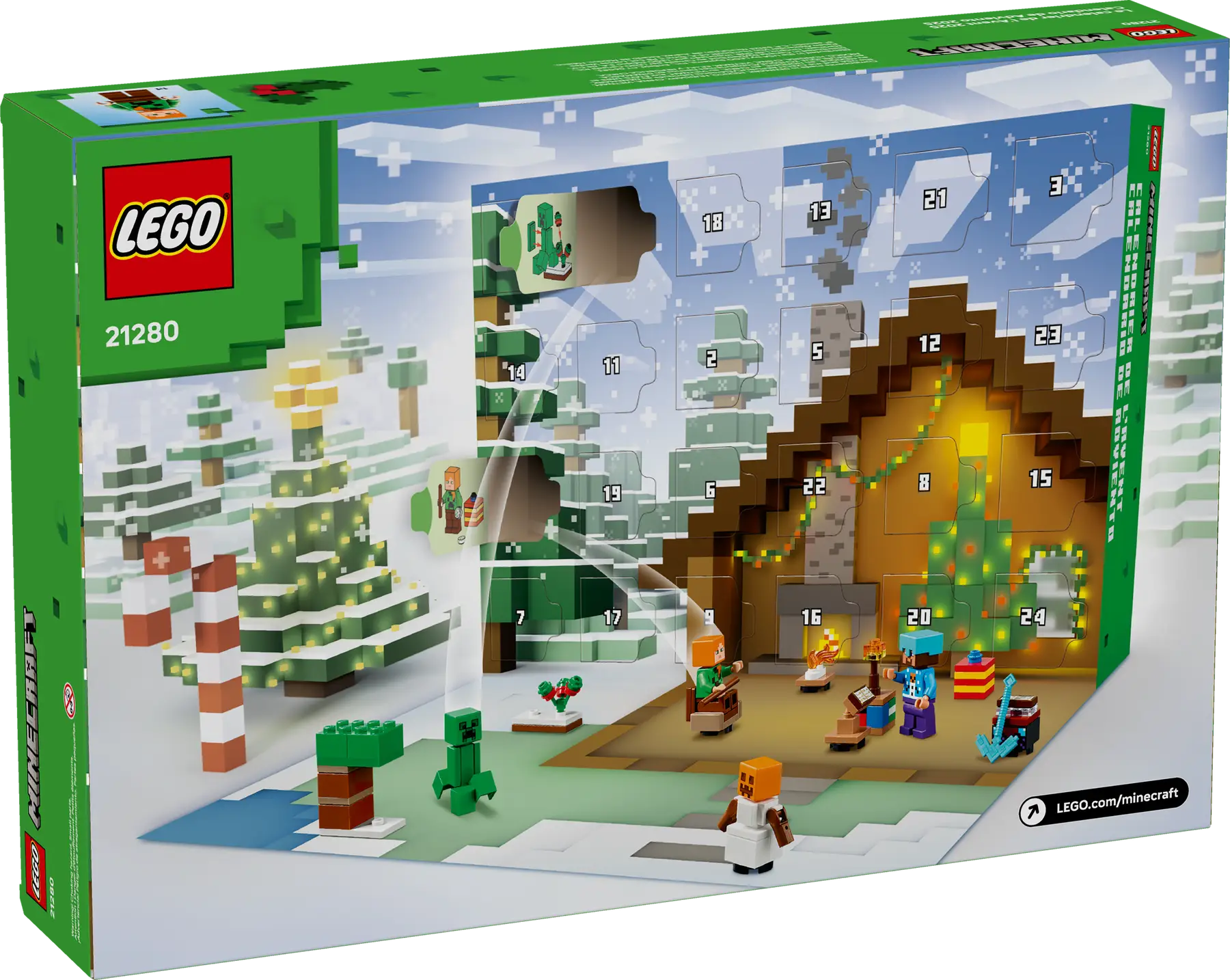 Lego Minecraft® Advent Calendar 2025 (21280)