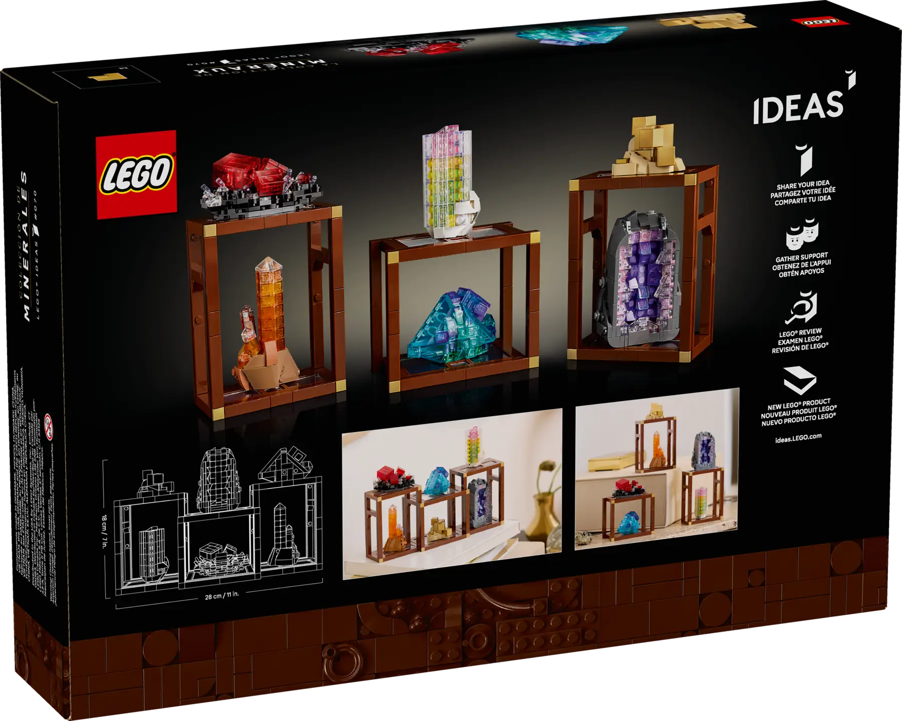 Lego Ideas Minerals Display 21362 (21362)
