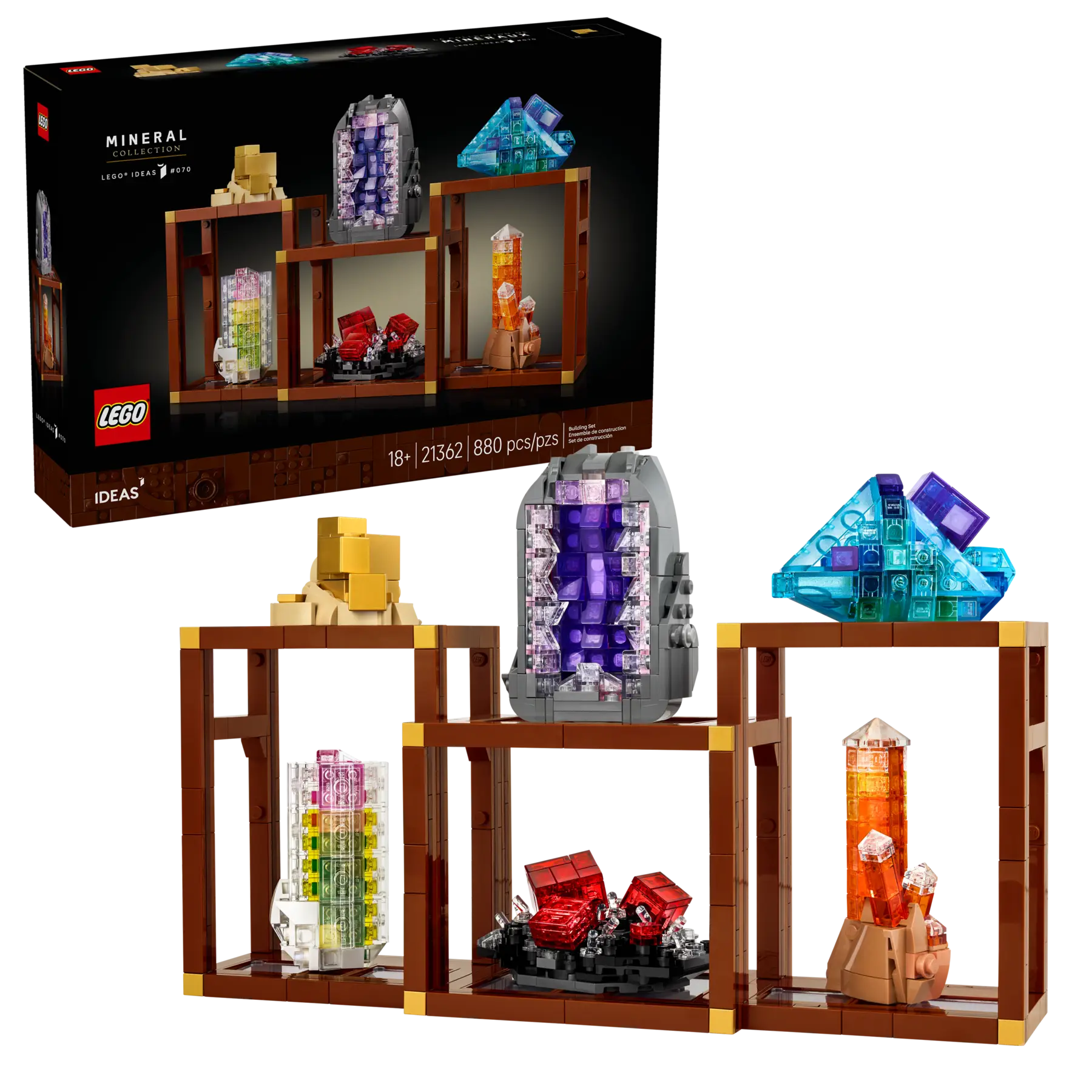 Lego Ideas Minerals Display 21362 (21362)