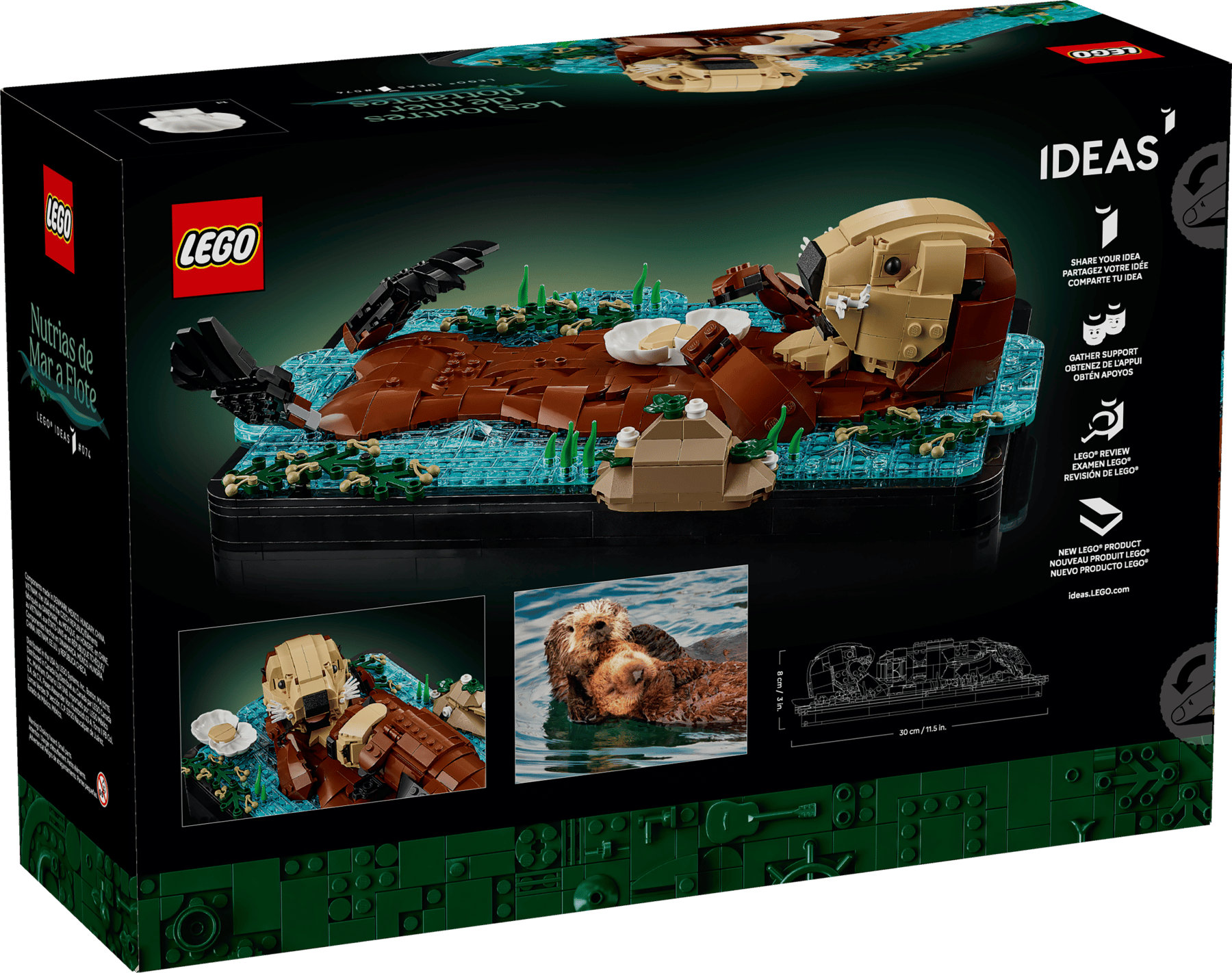 Lego Ideas Floating Sea Otters