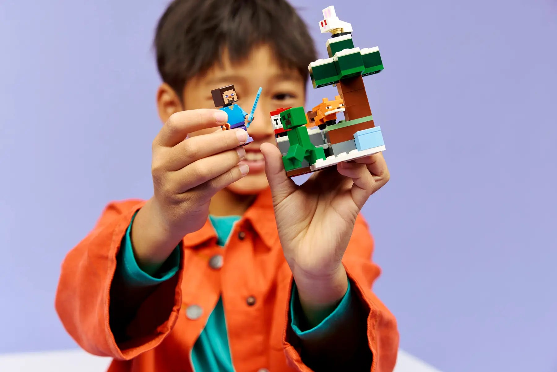 Lego Steve's Taiga Adventure  (21583)