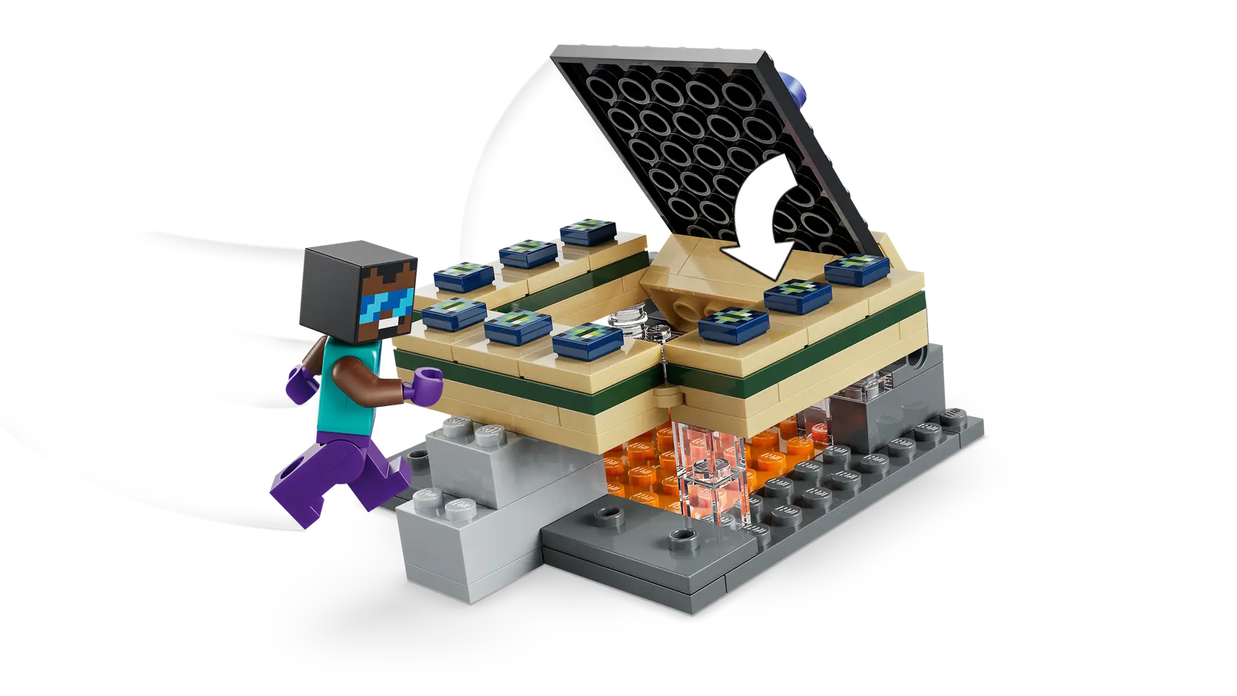 Lego Nether & End Portal Journey  (21584)