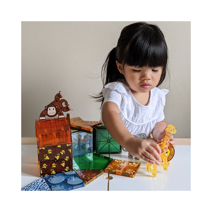 MAGNA-TILES Safari Animals (25 Piece Set)