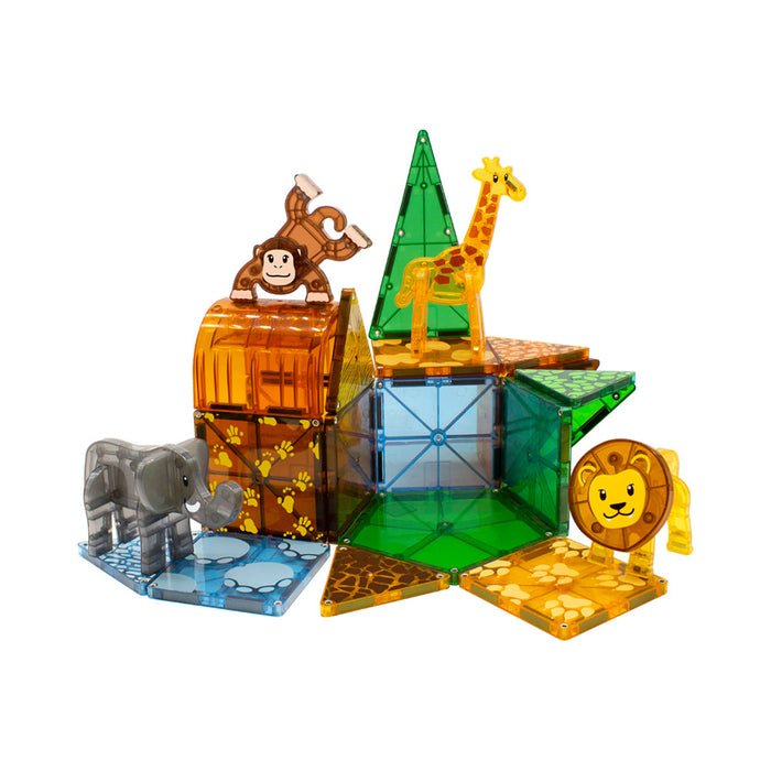 MAGNA-TILES Safari Animals (25 Piece Set)