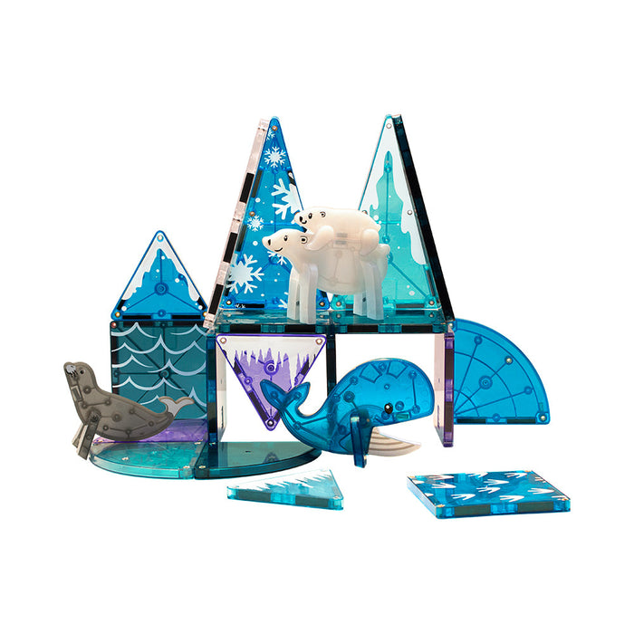 MAGNA-TILES Arctic Animals 25 (Piece Set)