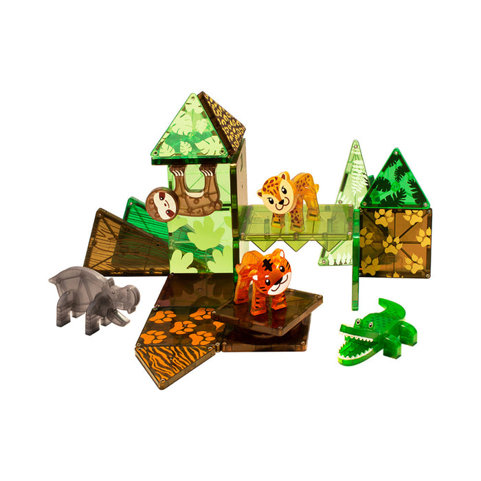 MAGNA-TILES Jungle Animals (25 Piece Set)