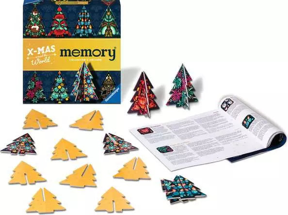 Ravensburger memory® Christmas Edition – Classic Matching Memory Game for Kids (Ages 3+)